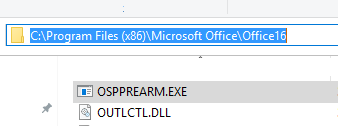 ospprearm.exe - tool to extend office trial