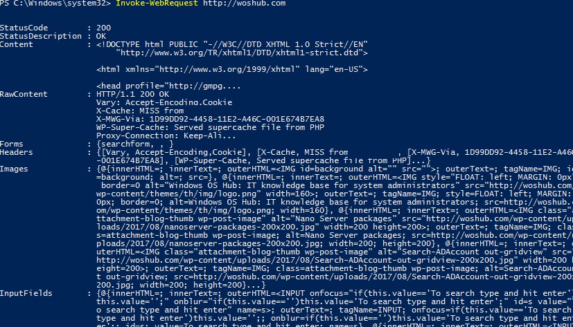 Using PowerShell from behind authenticated proxy