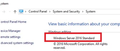 Downgrade windows server 2016 from datacenter to standard