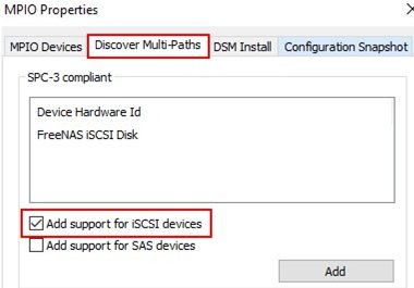 discover multi-paths: Add support for SAS and iSCSI devices 